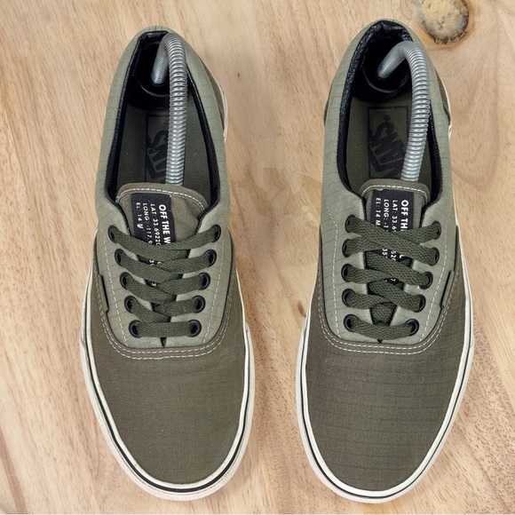 Vans Era 66 Supply Low Top Sneakers Vetiver Grape Leaf Green 7.5 Men 9 Women - Picture 4 of 11